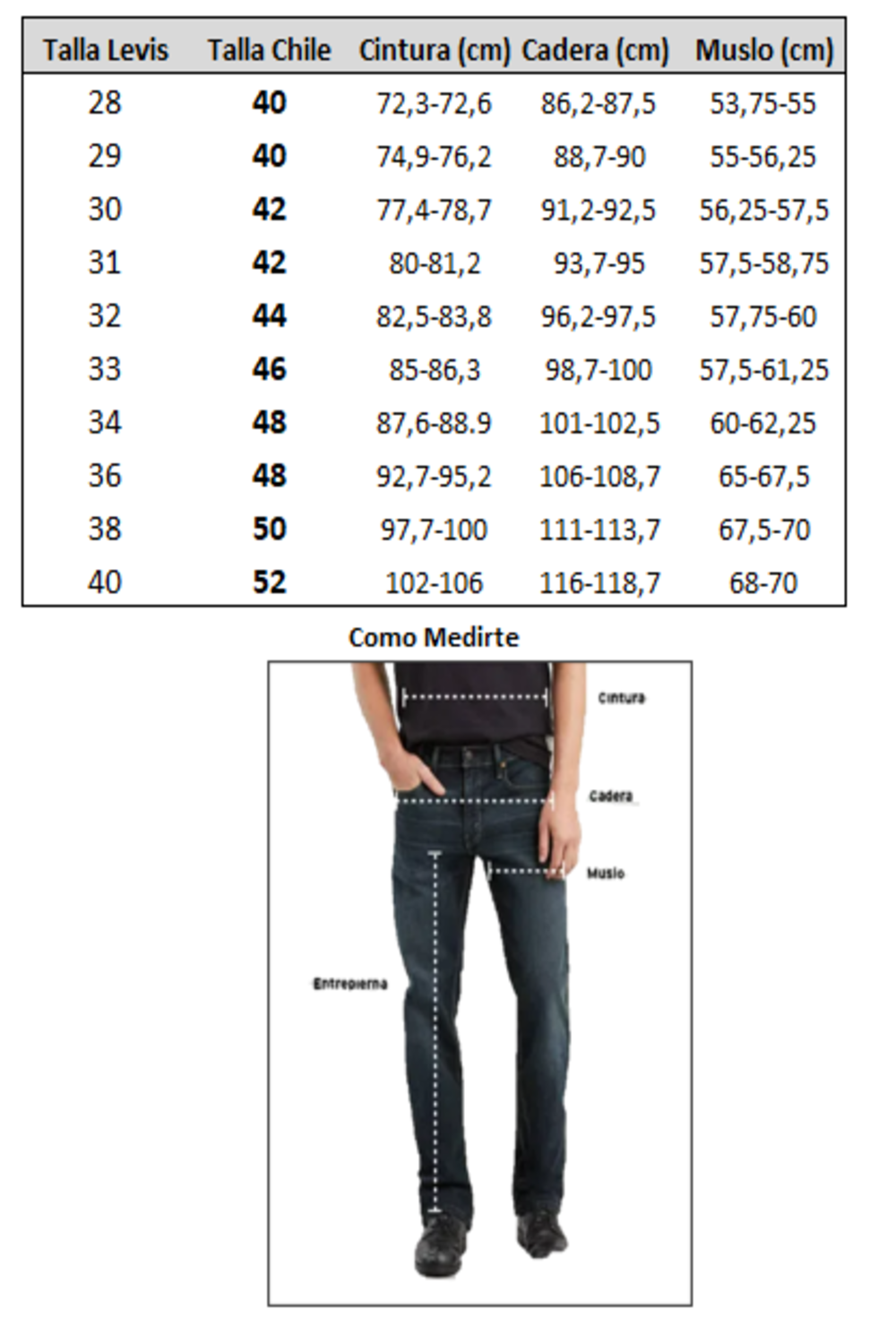 JEANS HOMBRE 505 REGULAR FIT NEGRO LEVIS 00505-1577 - 4