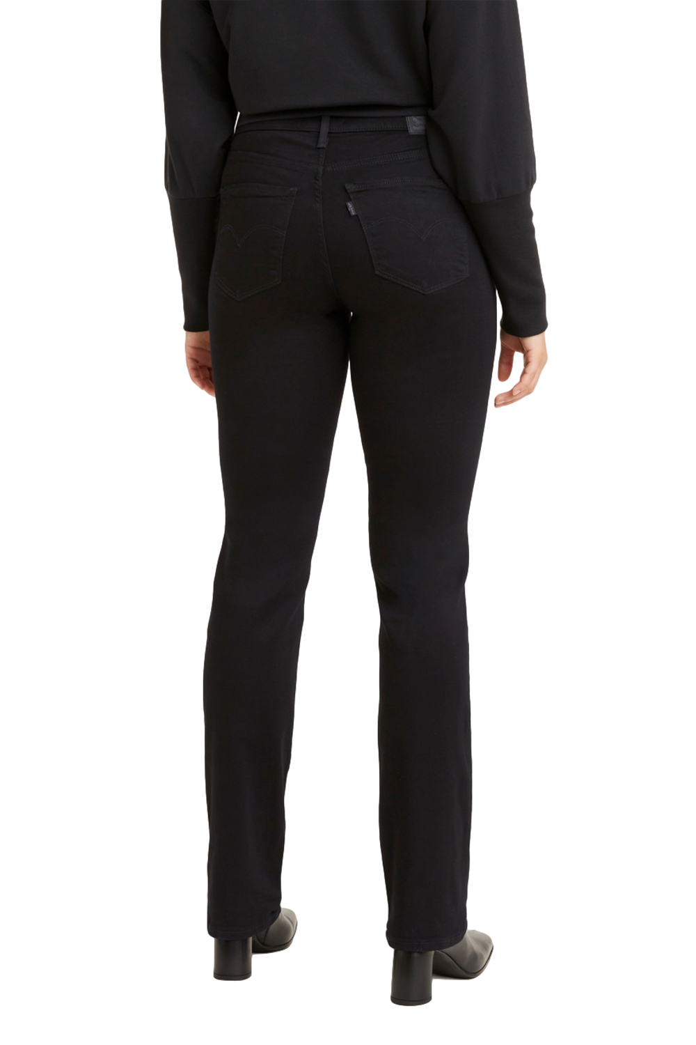 JEANS ALGODÓN MUJER LEVIS NEGRO 19631-0000 314 SHAPING STRAIGHT - 3