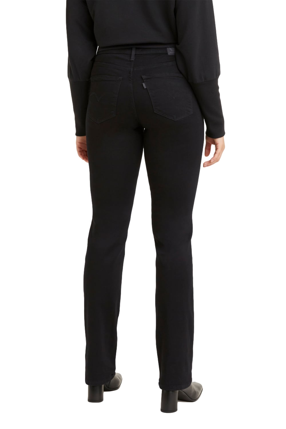 JEANS ALGODÓN MUJER LEVIS NEGRO 19631-0000 314 SHAPING STRAIGHT - 3