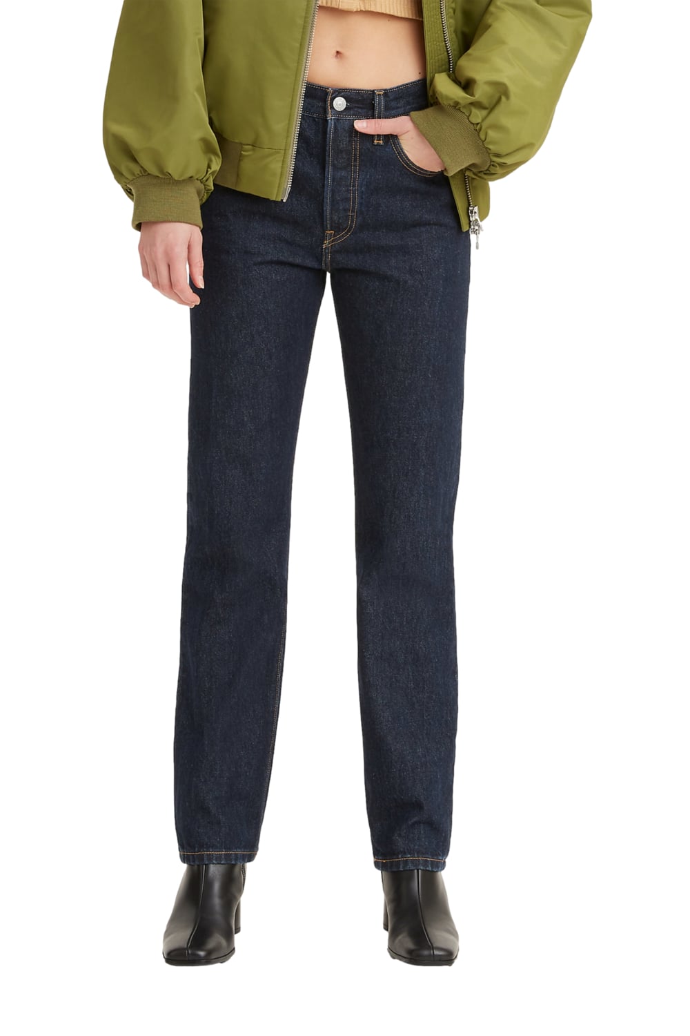 JEANS MUJER 501 ORIGINAL FIT AZUL LEVIS 12501-0384 - 1
