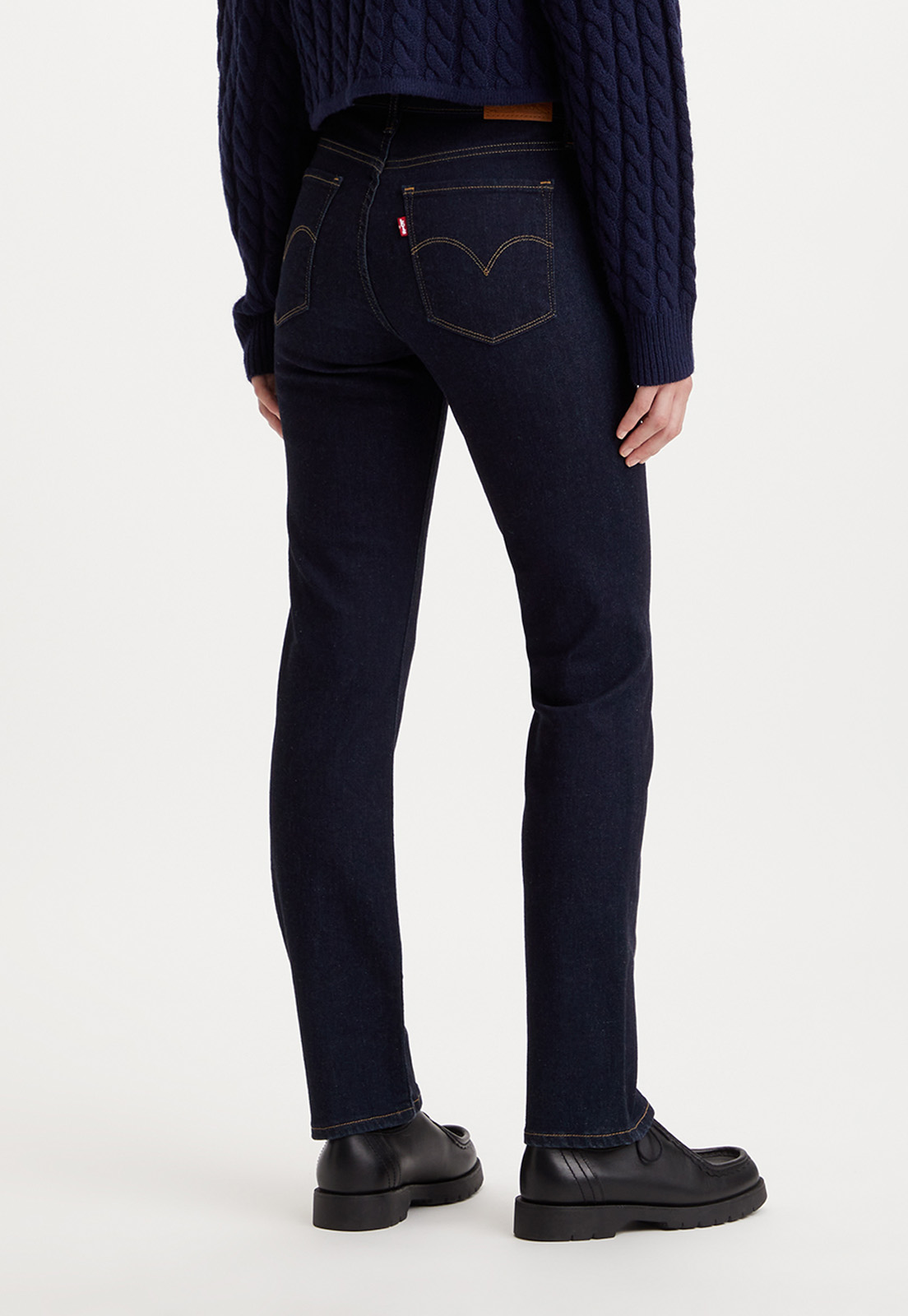 JEANS MUJER 314 SHAPING STRAIGHT AZUL LEVIS 19631-0172 - 3