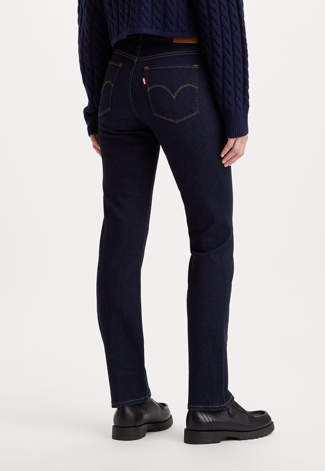 JEANS MUJER 314 SHAPING STRAIGHT AZUL LEVIS 19631-0172 - 3