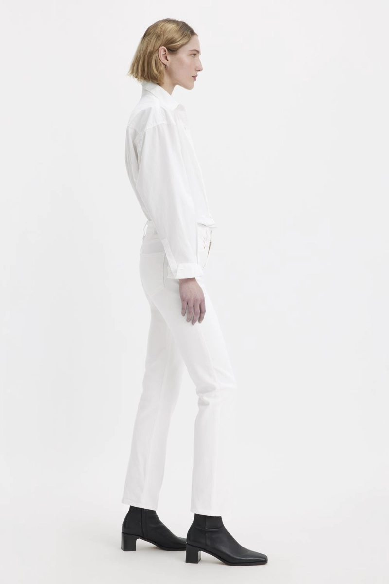 JEANS MUJER 314 SHAPING STRAIGHT BLANCO LEVIS 19631-0046 - 3