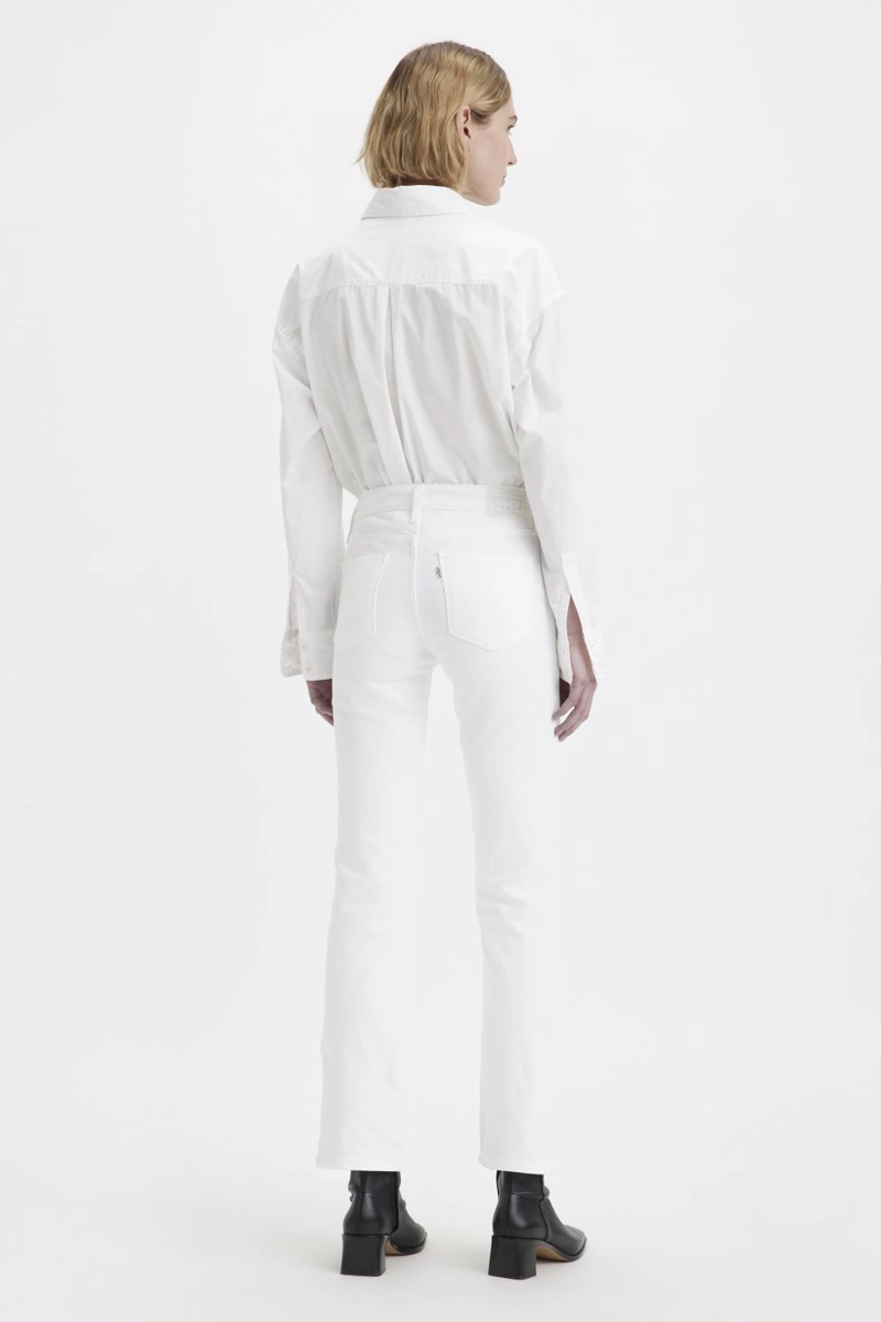 JEANS MUJER 314 SHAPING STRAIGHT BLANCO LEVIS 19631-0046 - 4
