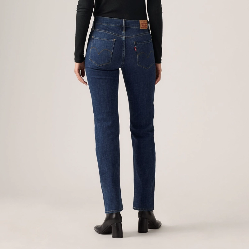 JEANS MUJER 314 SHAPING STRAIGHT AZUL LEVIS 19631-0133 - 3