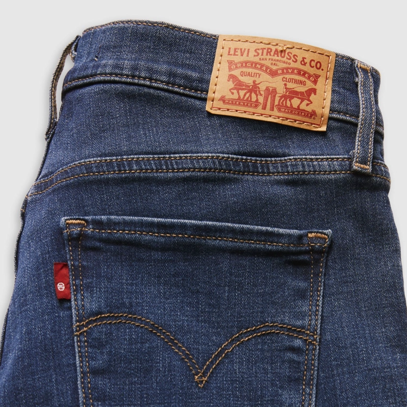 JEANS MUJER 314 SHAPING STRAIGHT AZUL LEVIS 19631-0133 - 5