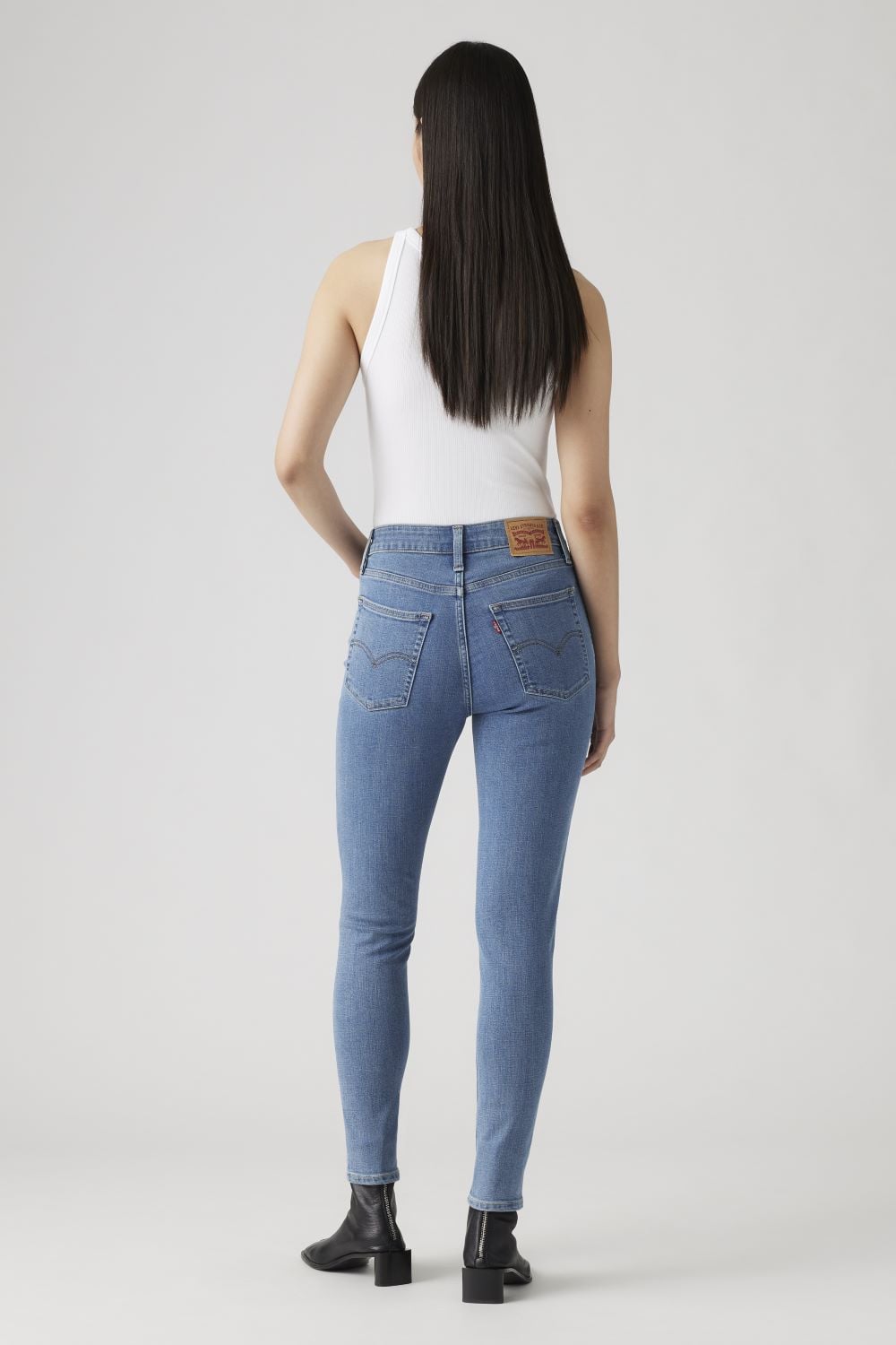 JEANS MUJER 721 HIGH-RISE SKINNY AZUL LEVIS 18882-0398 - 3