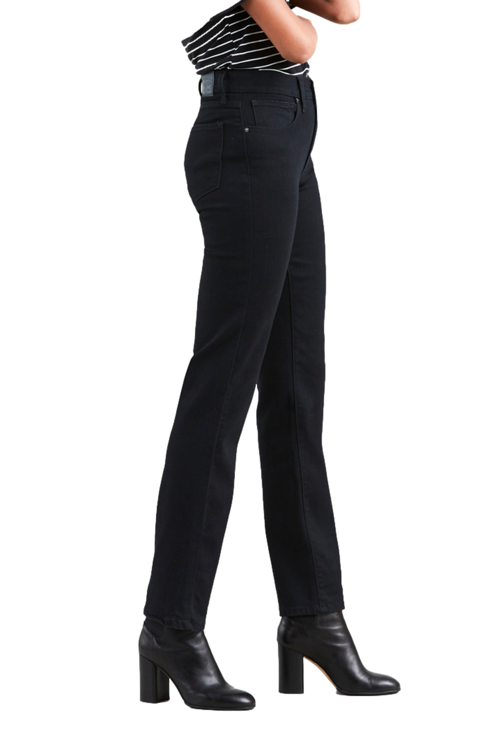 JEANS MUJER 724 HIGH RISE STRAIGHT NEGRO LEVIS 18883-0016 - 2