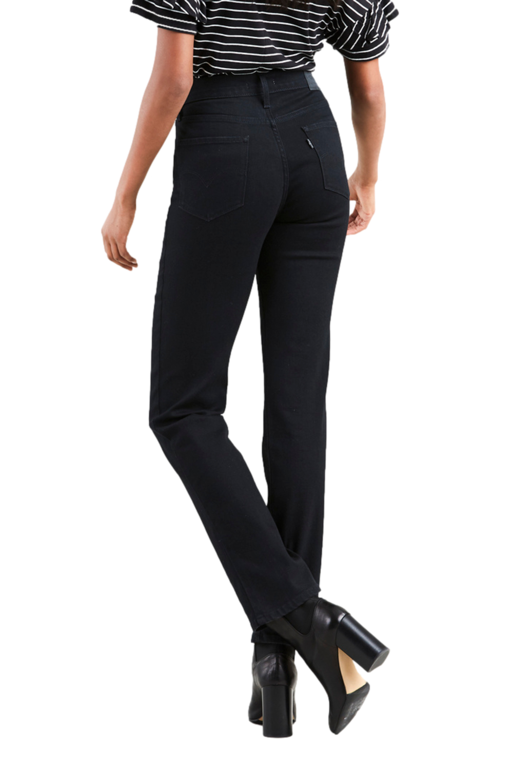 JEANS MUJER 724 HIGH RISE STRAIGHT NEGRO LEVIS 18883-0016 - 3