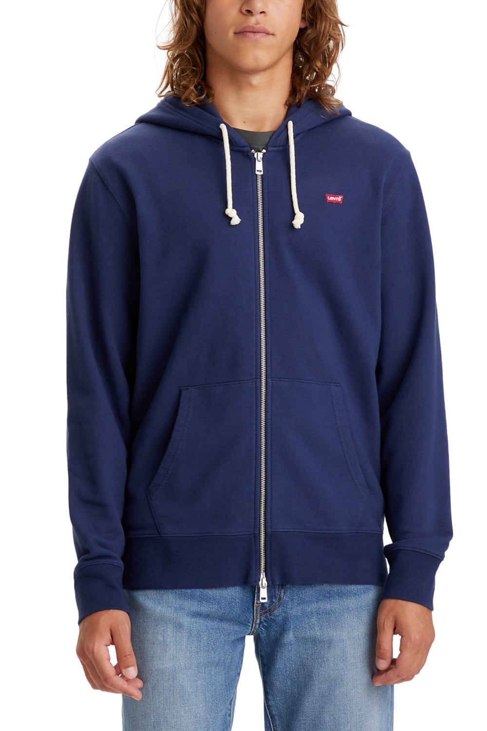 POLERÓN HOMBRE ZIP UP AZUL MARINO LEVIS 34584-0011 - 1