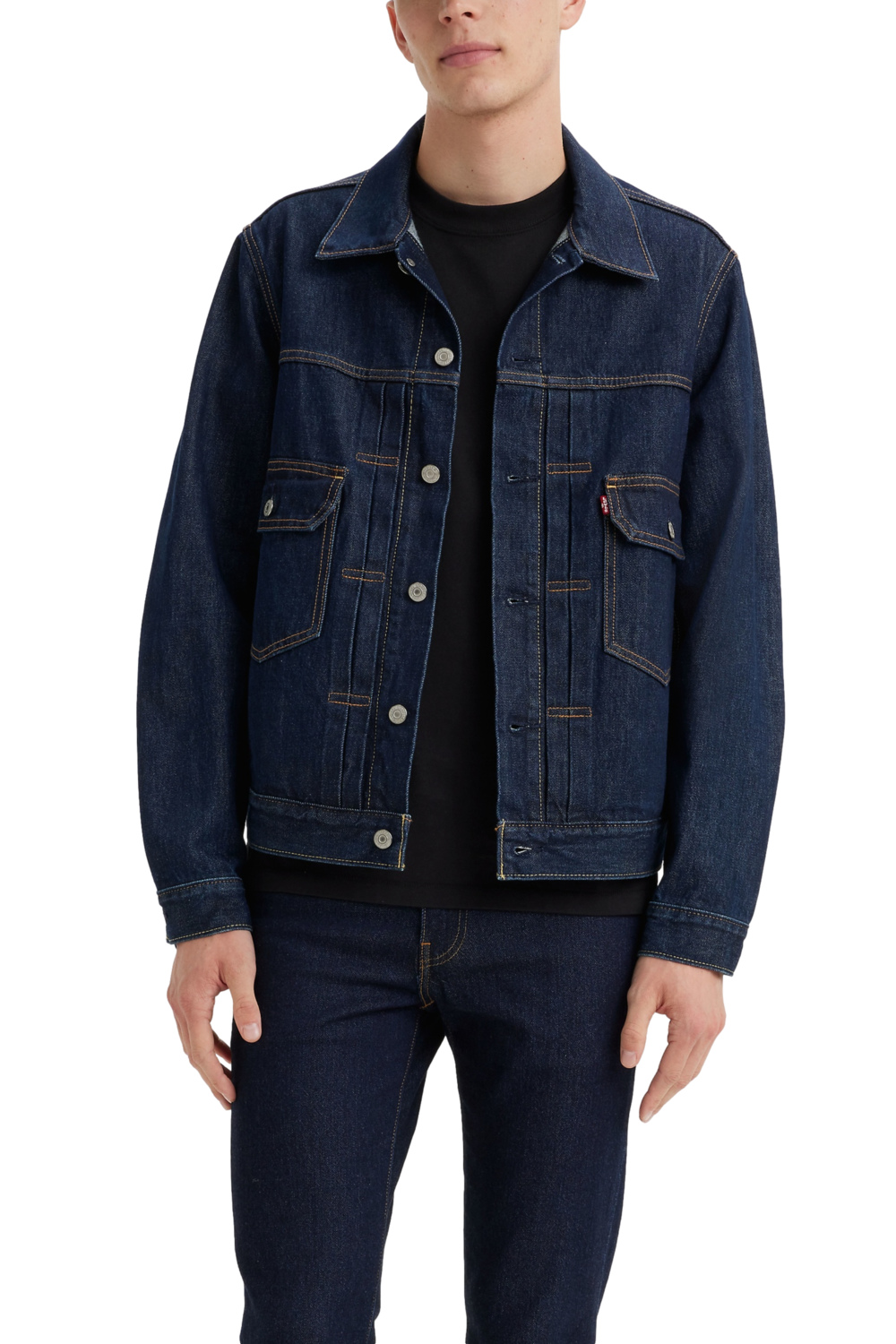 CHAQUETA HOMBRE RELAXED FIT TYPE 2 TRUCKER AZUL LEVIS A7632-0000 - 1
