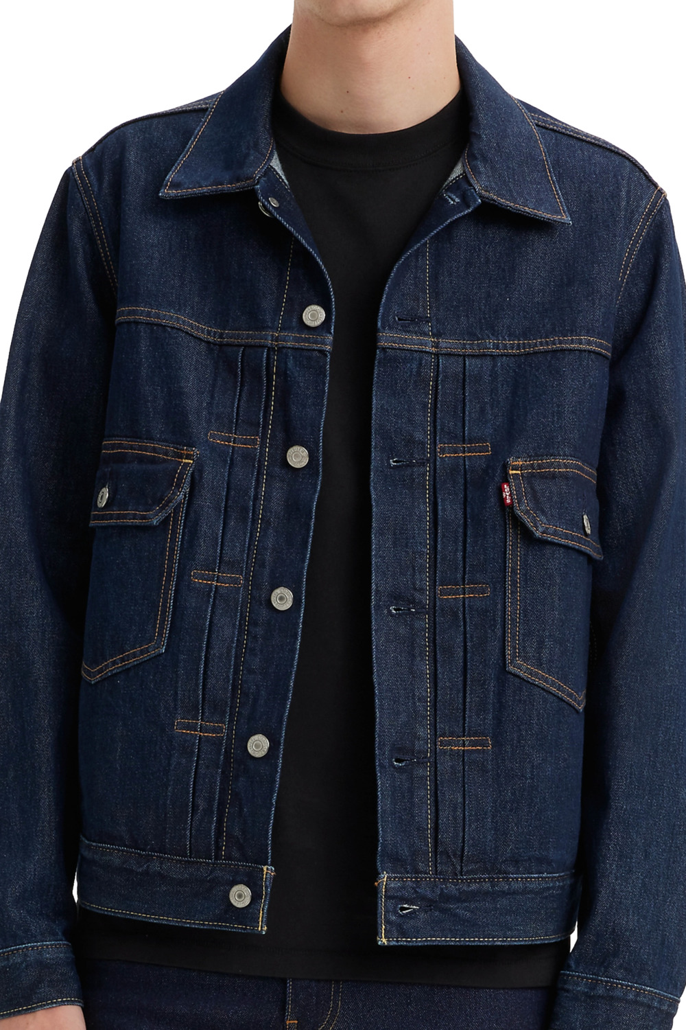 CHAQUETA HOMBRE RELAXED FIT TYPE 2 TRUCKER AZUL LEVIS A7632-0000 - 3