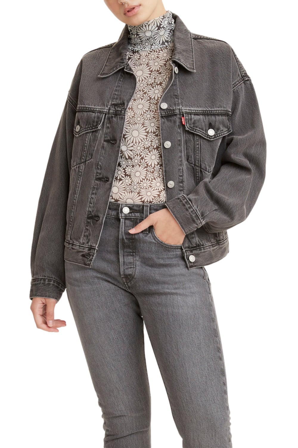 CHAQUETA MUJER 90S TRUCKER AZUL LEVIS A1743-0000-S - 1
