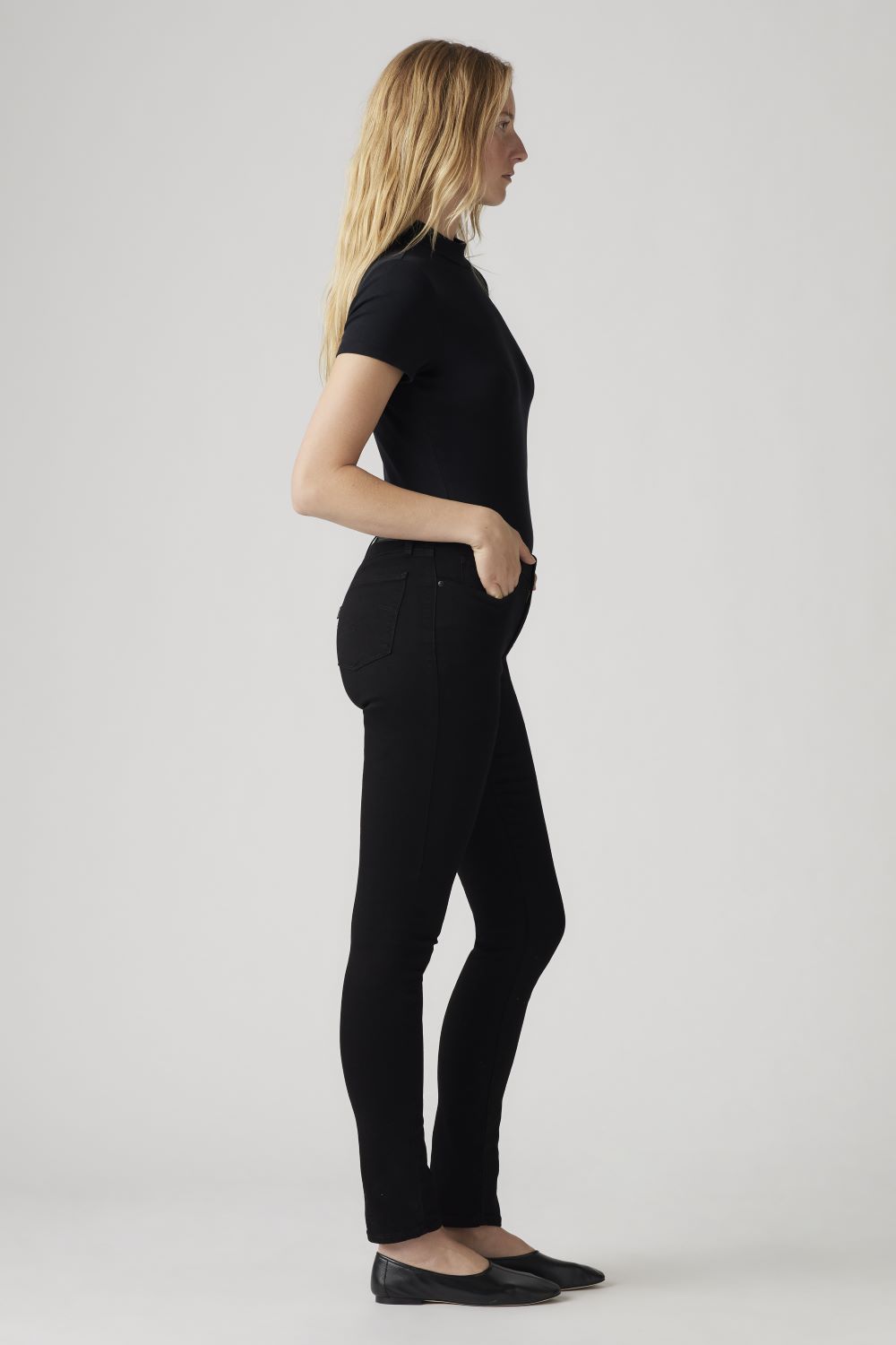JEANS MUJER 311 SHAPING SKINNY NEGRO LEVIS 19626-0000 - 3