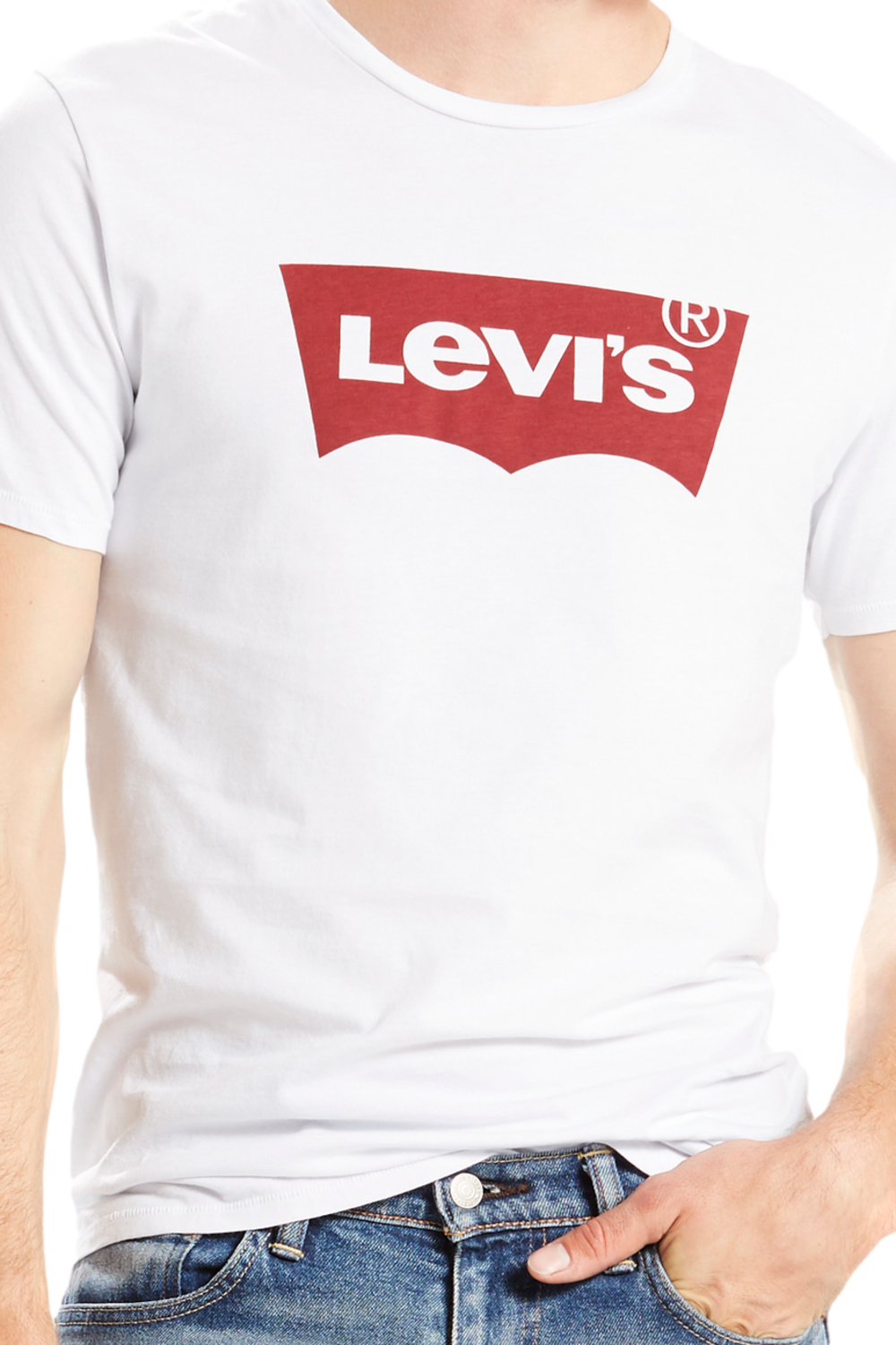 POLERA HOMBRE REGULAR FIT LOGO BLANCO LEVIS 17783-0140 - 3