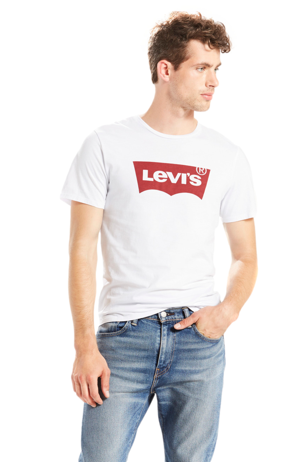 POLERA HOMBRE REGULAR FIT LOGO BLANCO LEVIS 17783-0140 - 4