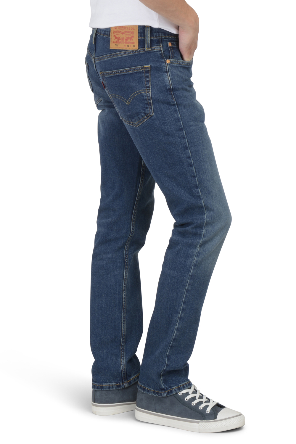 JEANS HOMBRE 511 SLIM FIT AZUL LEVIS 04511-1163 - 2