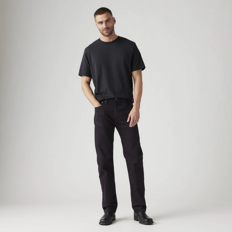JEANS HOMBRE 505 REGULAR NEGRO LEVIS 00505-1469 - 2