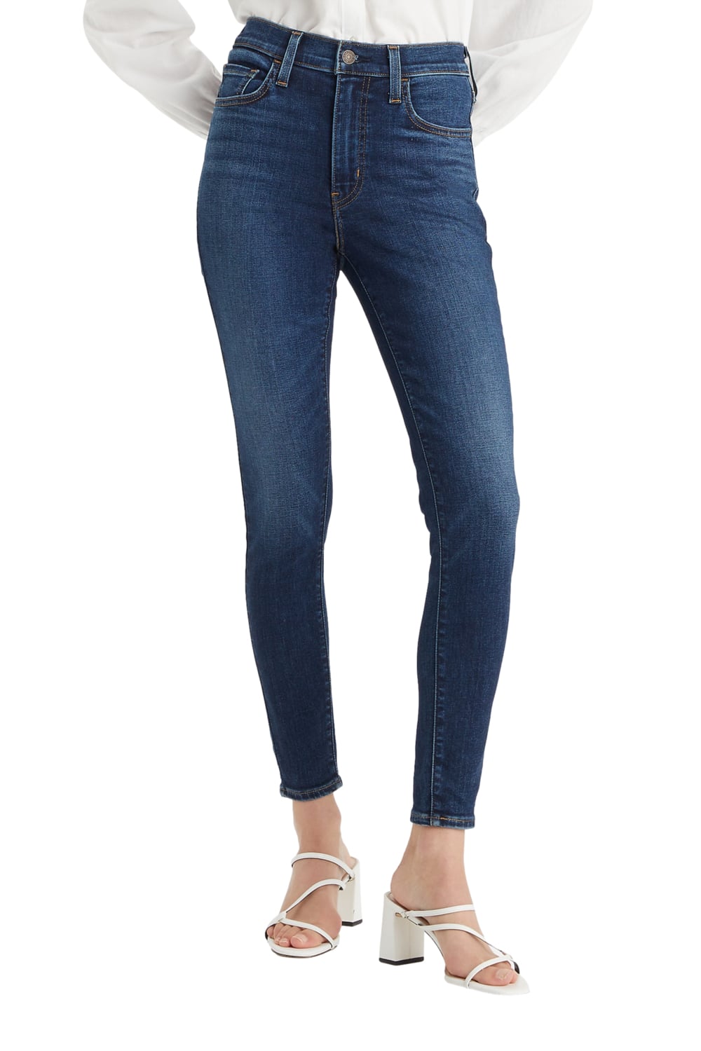 JEANS ALGODÓN MUJER LEVIS AZUL 52797-0393 720 HIGH RISE SUPER SKINNY - 1