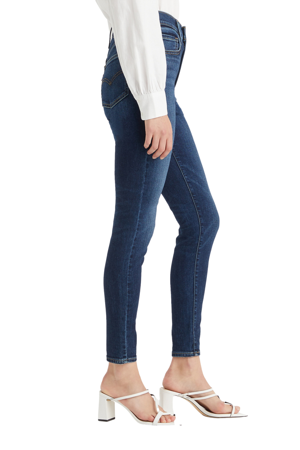 JEANS ALGODÓN MUJER LEVIS AZUL 52797-0393 720 HIGH RISE SUPER SKINNY - 2