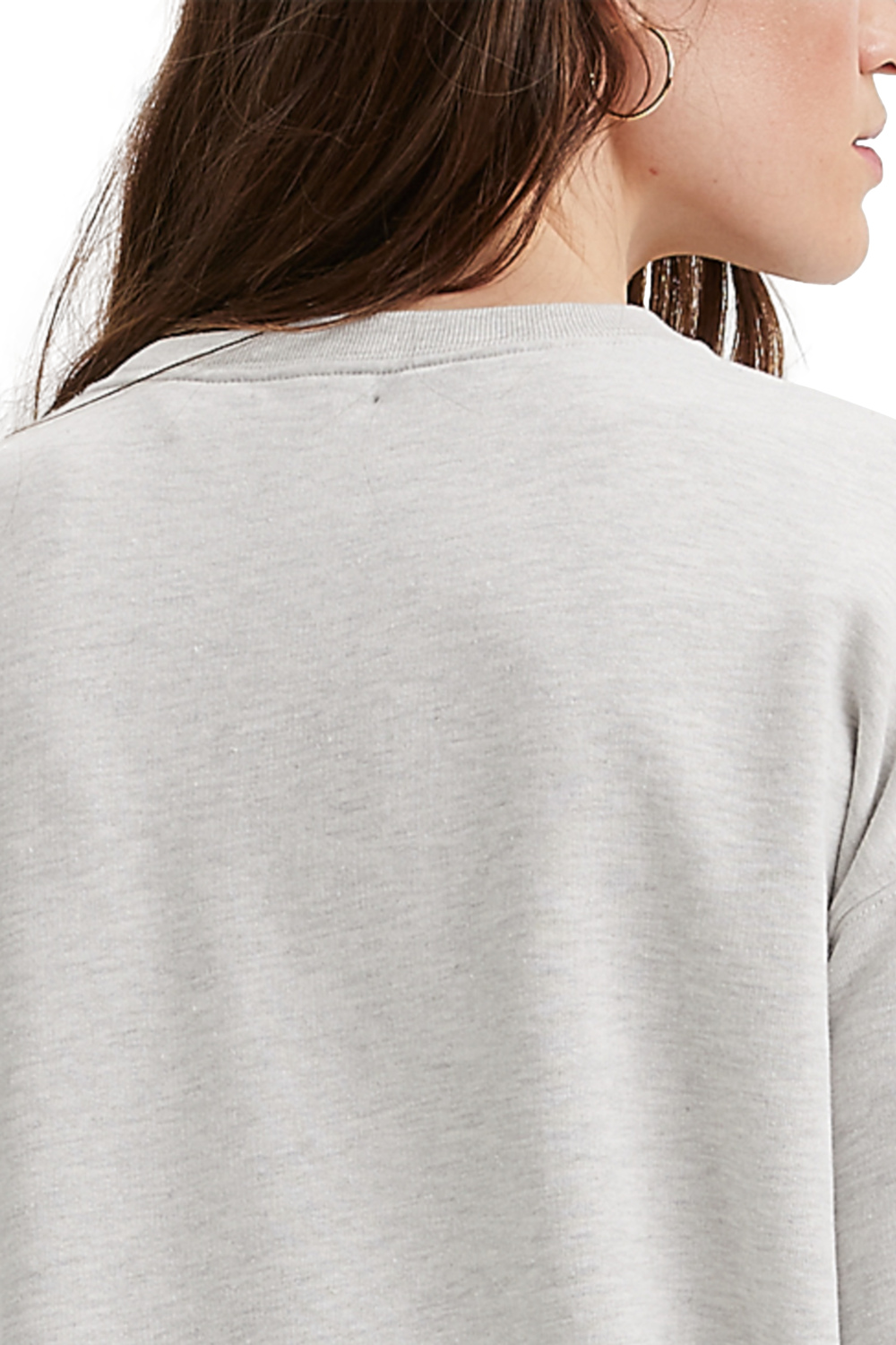 POLERON MUJER REGULAR FIT MINI LOGO GRIS LEVIS A5942-0006 - 4