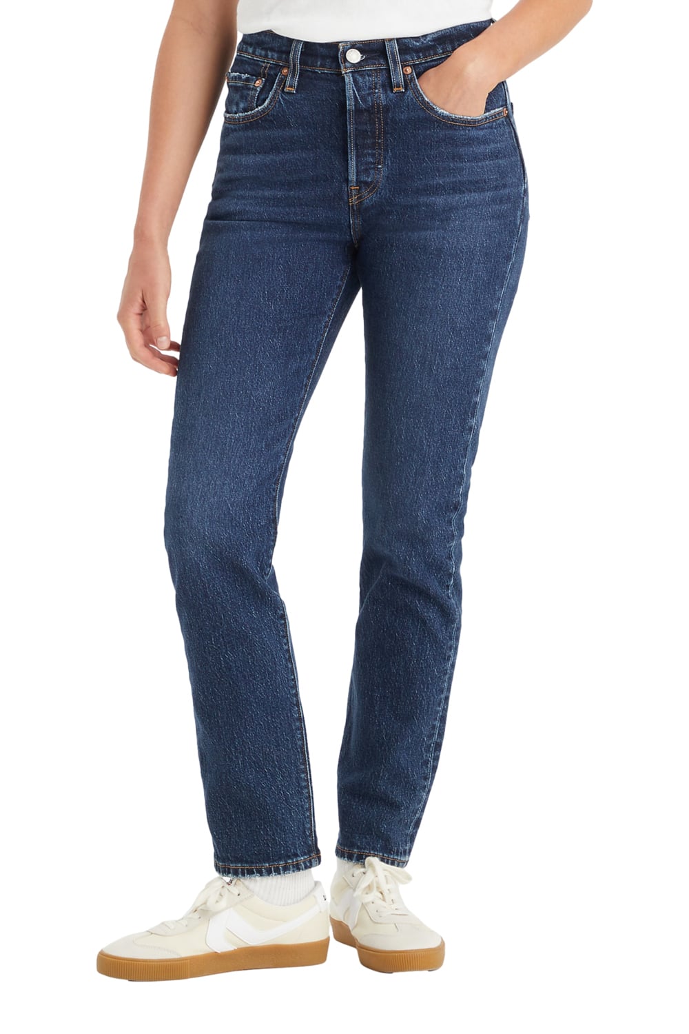 JEANS ALGODÓN MUJER LEVIS AZUL 12501-0526 501 ORIGINAL FIT - 1