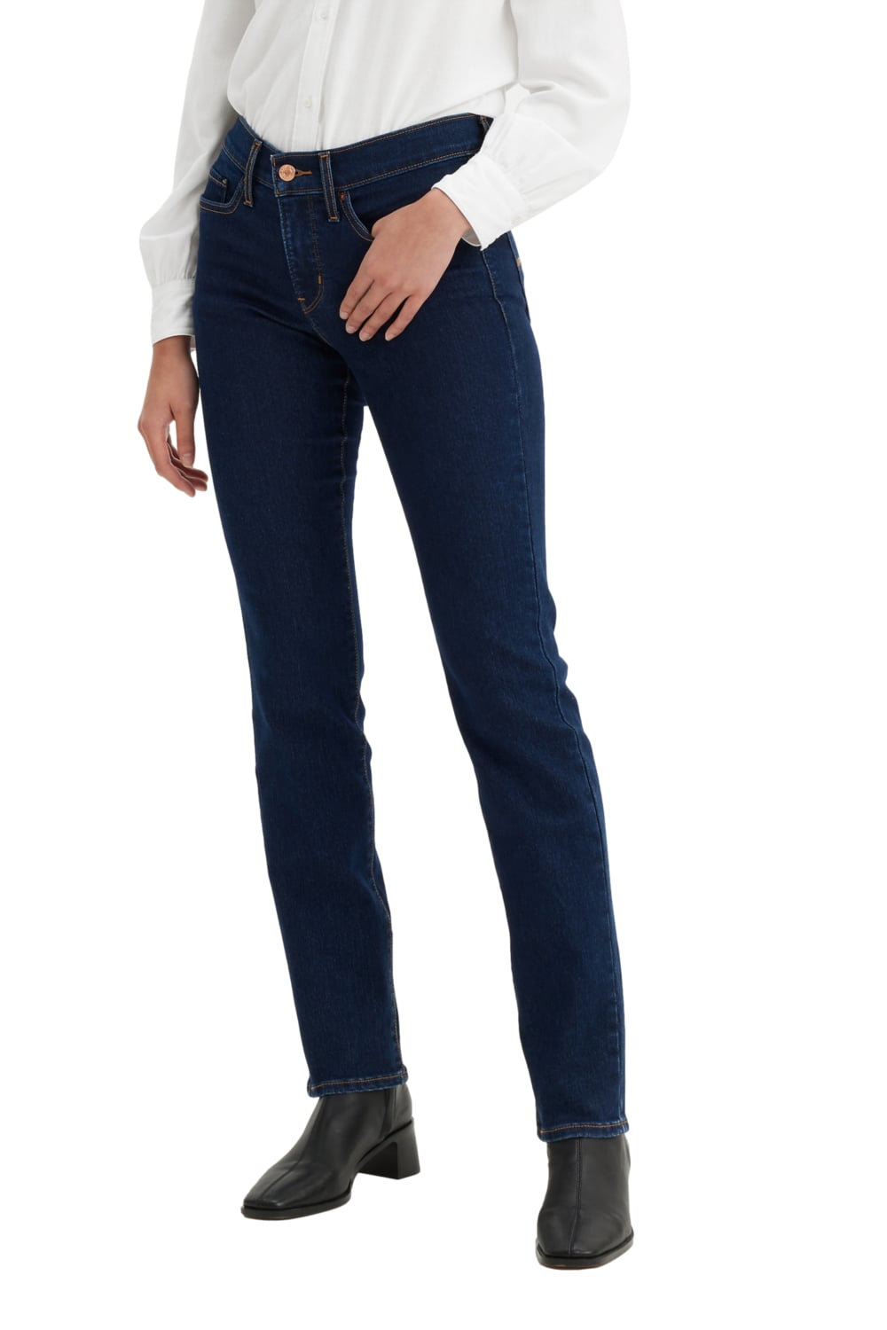 JEANS MUJER 314 SHAPING STRAIGHT AZUL LEVIS 19631-0204 - 1