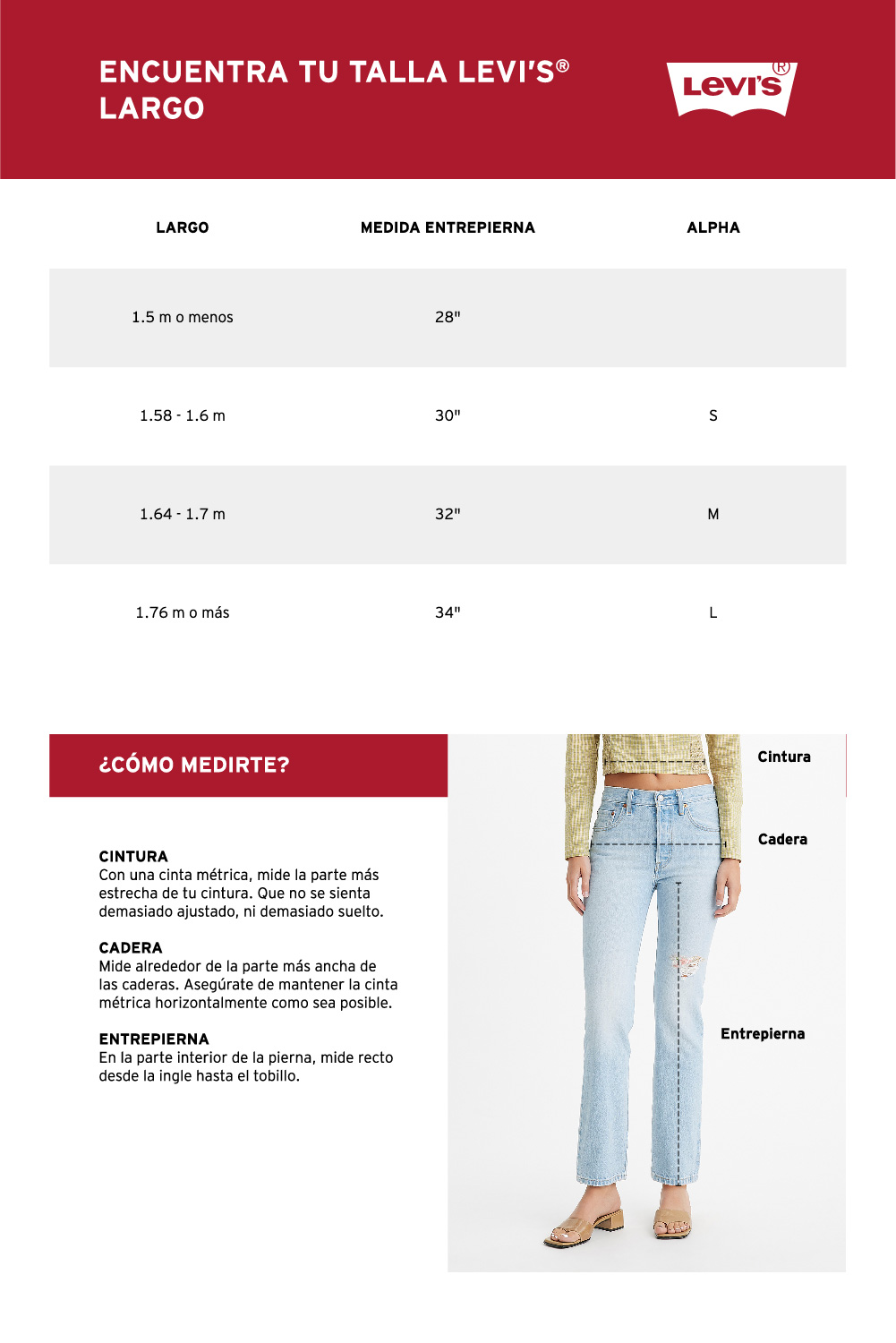 JEANS MUJER 314 SHAPING STRAIGHT AZUL LEVIS 19631-0204 - 6