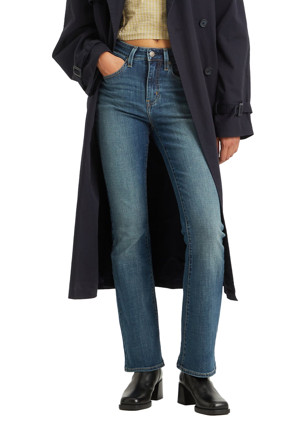 JEANS MUJER 725 HIGH RISE BOOTCUT AZUL LEVIS 18759-0121 24/30