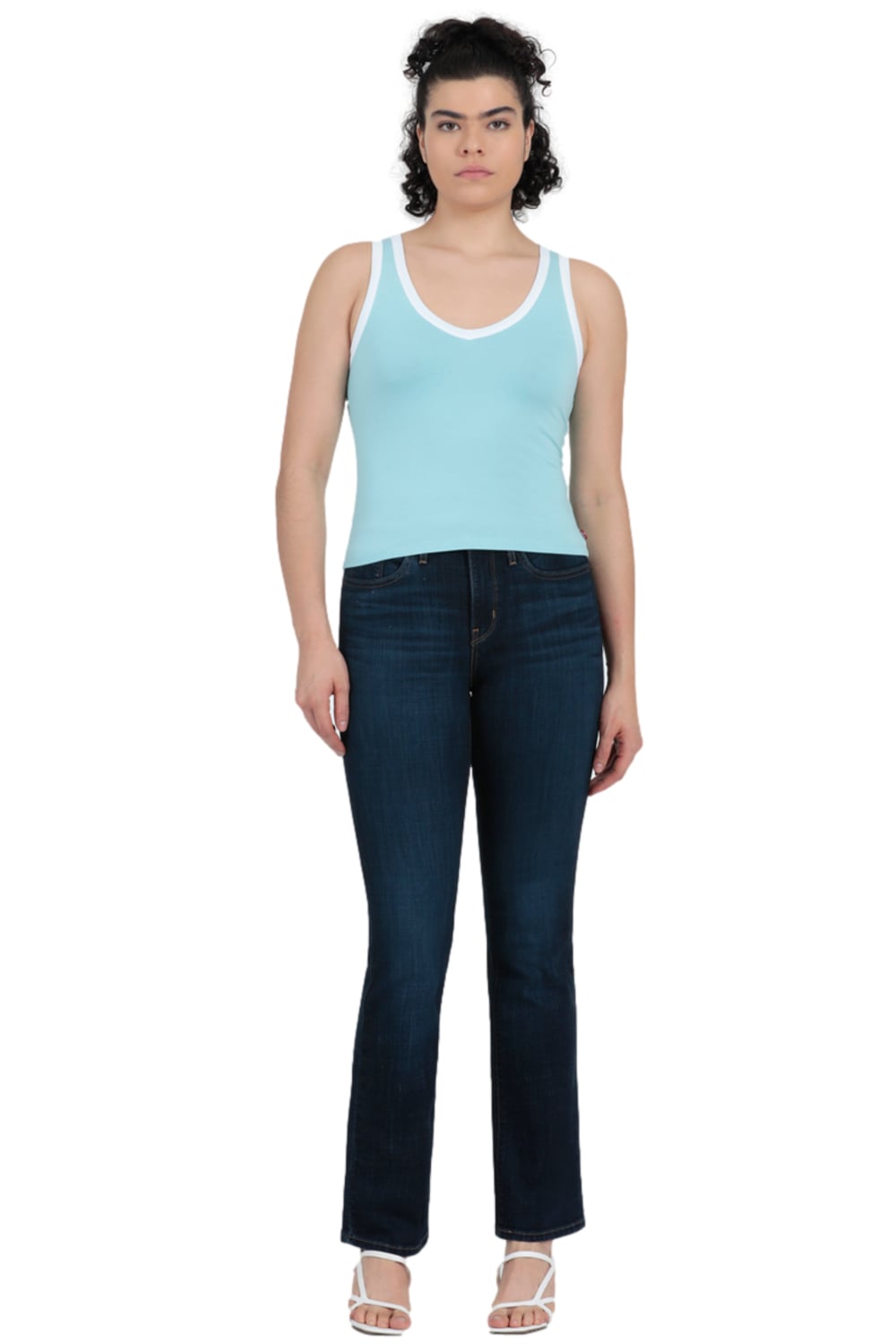 JEANS MUJER 315 SHAPING BOOT AZUL LEVIS 19632-0105 - 4