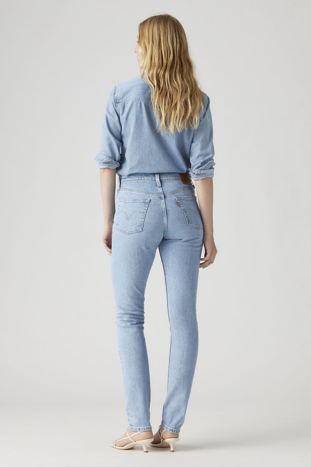 JEANS ALGODÓN MUJER LEVIS AZUL 29502-0117 501 SKINNY - 4