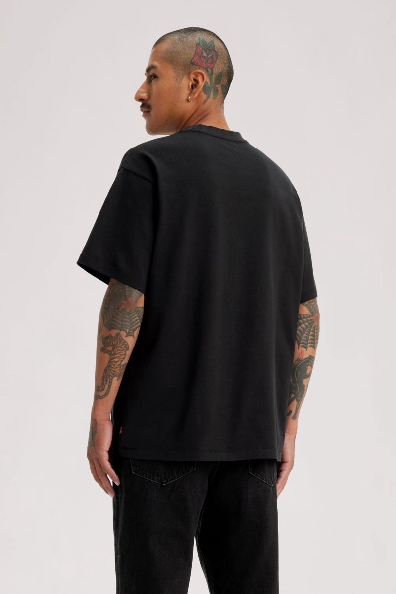 POLERA HOMBRE VINTAGE TEE NEGRO LEVIS A0637-0001 - 2