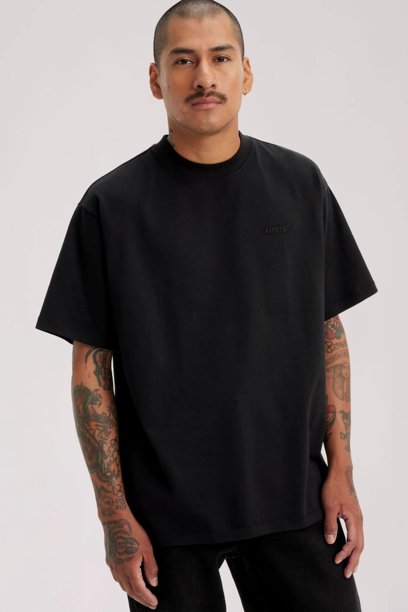 POLERA HOMBRE VINTAGE TEE NEGRO LEVIS A0637-0001 - 4