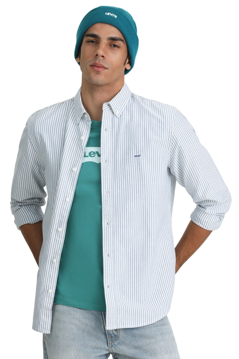 CAMISA HOMBRE AUTHENTIC BUTTON DOWN AZUL LEVIS A7210-0023 - 6