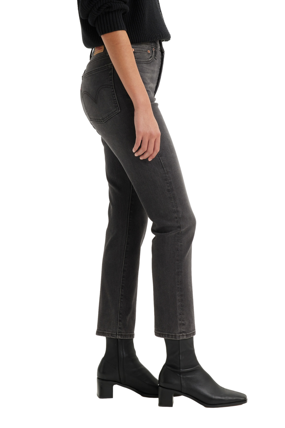JEANS MUJER WEDGIE STRAIGHT NEGRO LEVIS 34964-0206 - 2