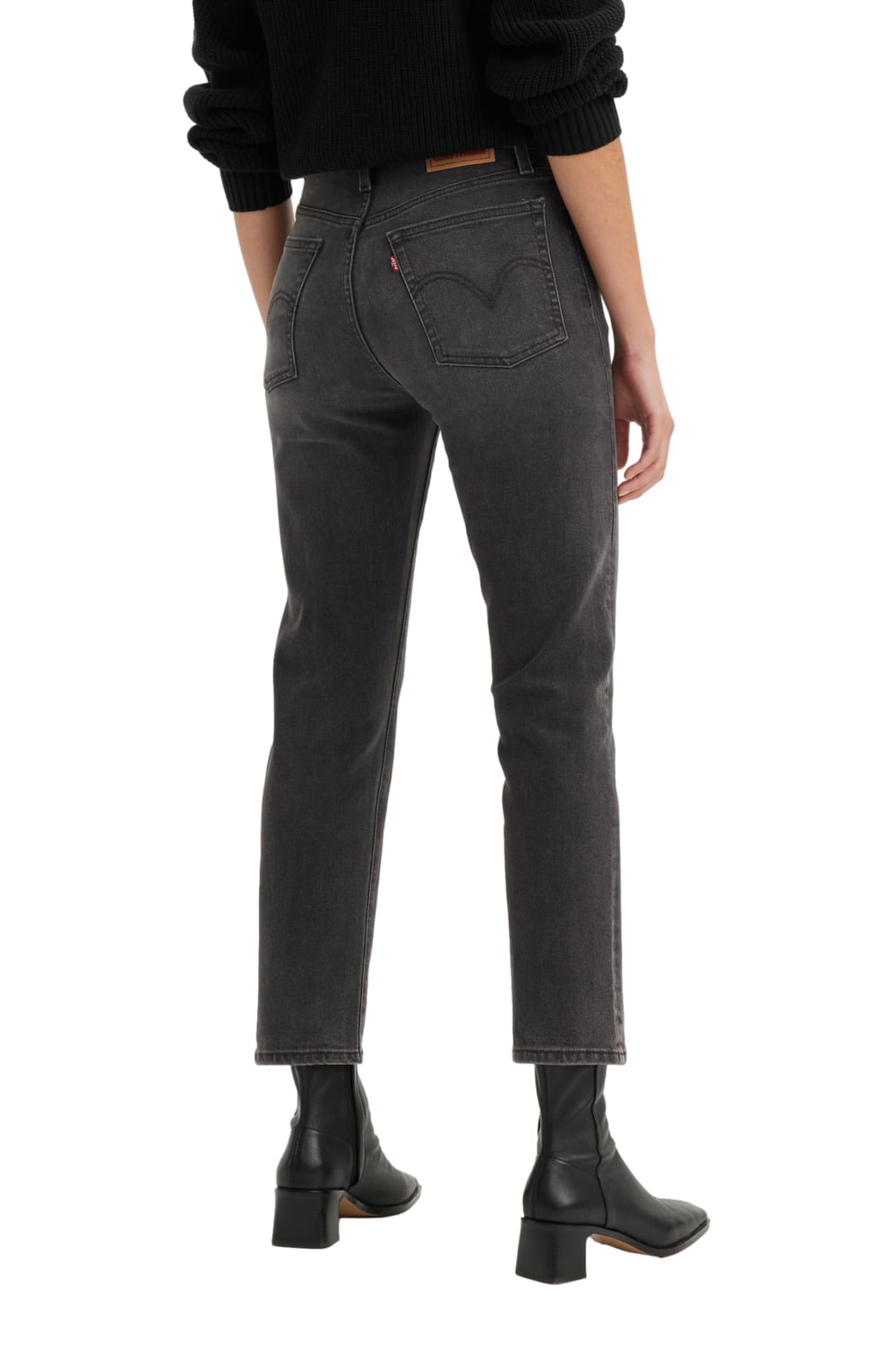 JEANS MUJER WEDGIE STRAIGHT NEGRO LEVIS 34964-0206 - 3