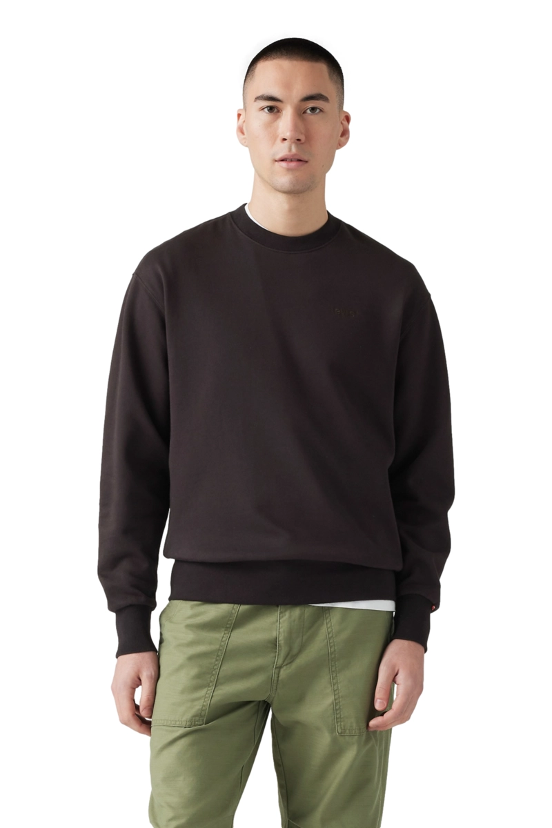 POLERON HOMBRE AUTHENTIC CREW NEGRO LEVIS A9244-0000 - 1