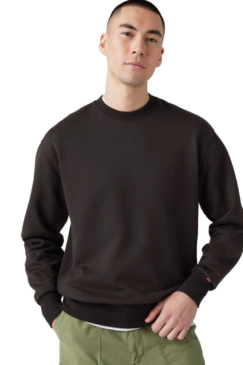 POLERON HOMBRE AUTHENTIC CREW NEGRO LEVIS A9244-0000 - 4