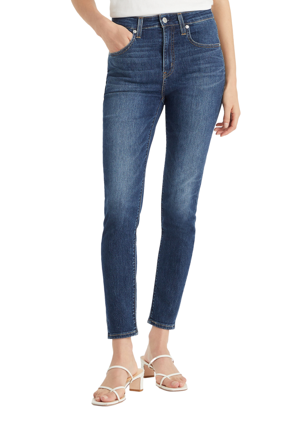 Ripley JEANS MUJER 721 HIGH RISE SKINNY AZUL LEVIS 18882 0689