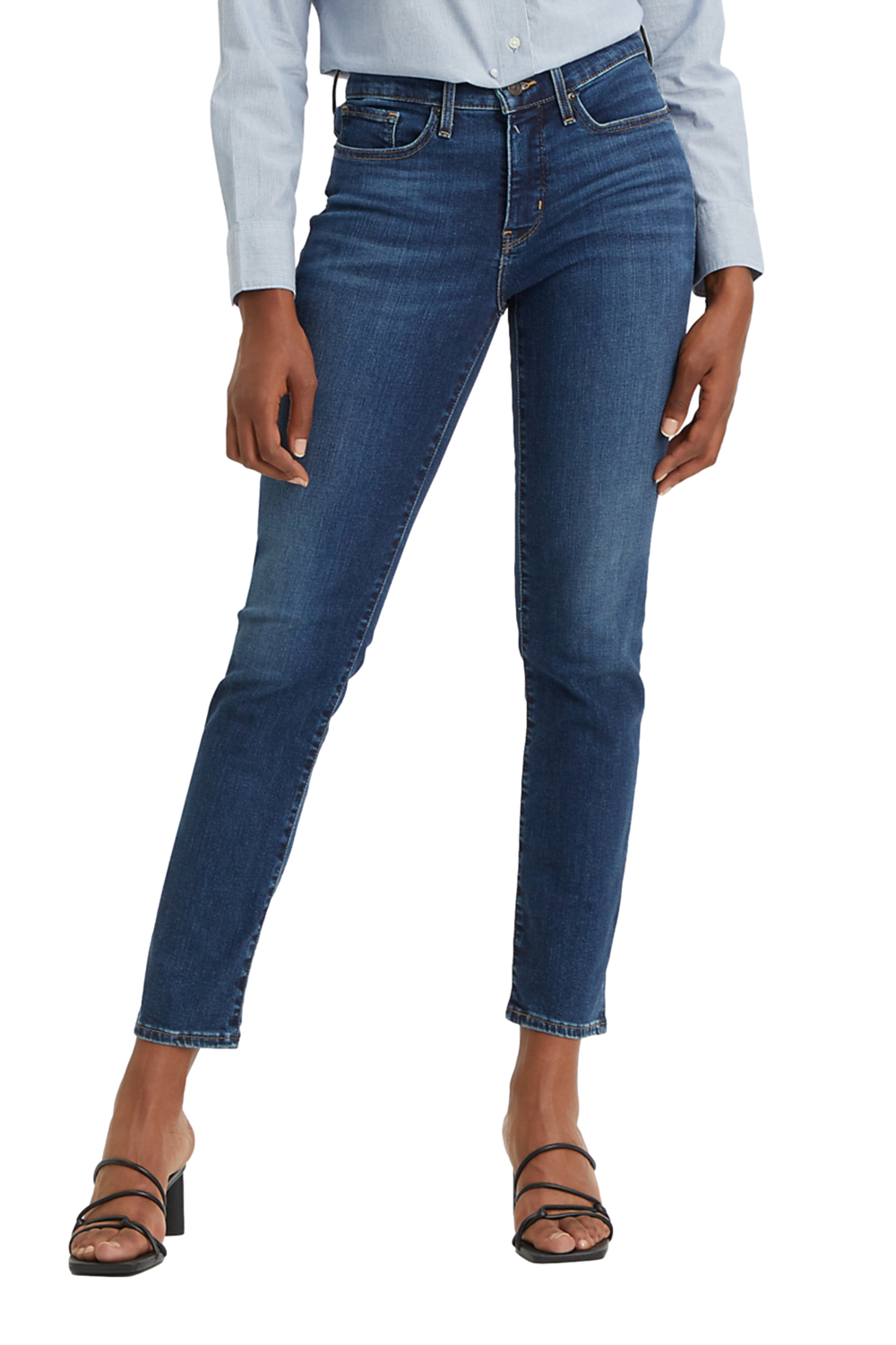 JEANS MUJER 314 SHAPING STRAIGHT AZUL LEVIS 19631-0161 - 1
