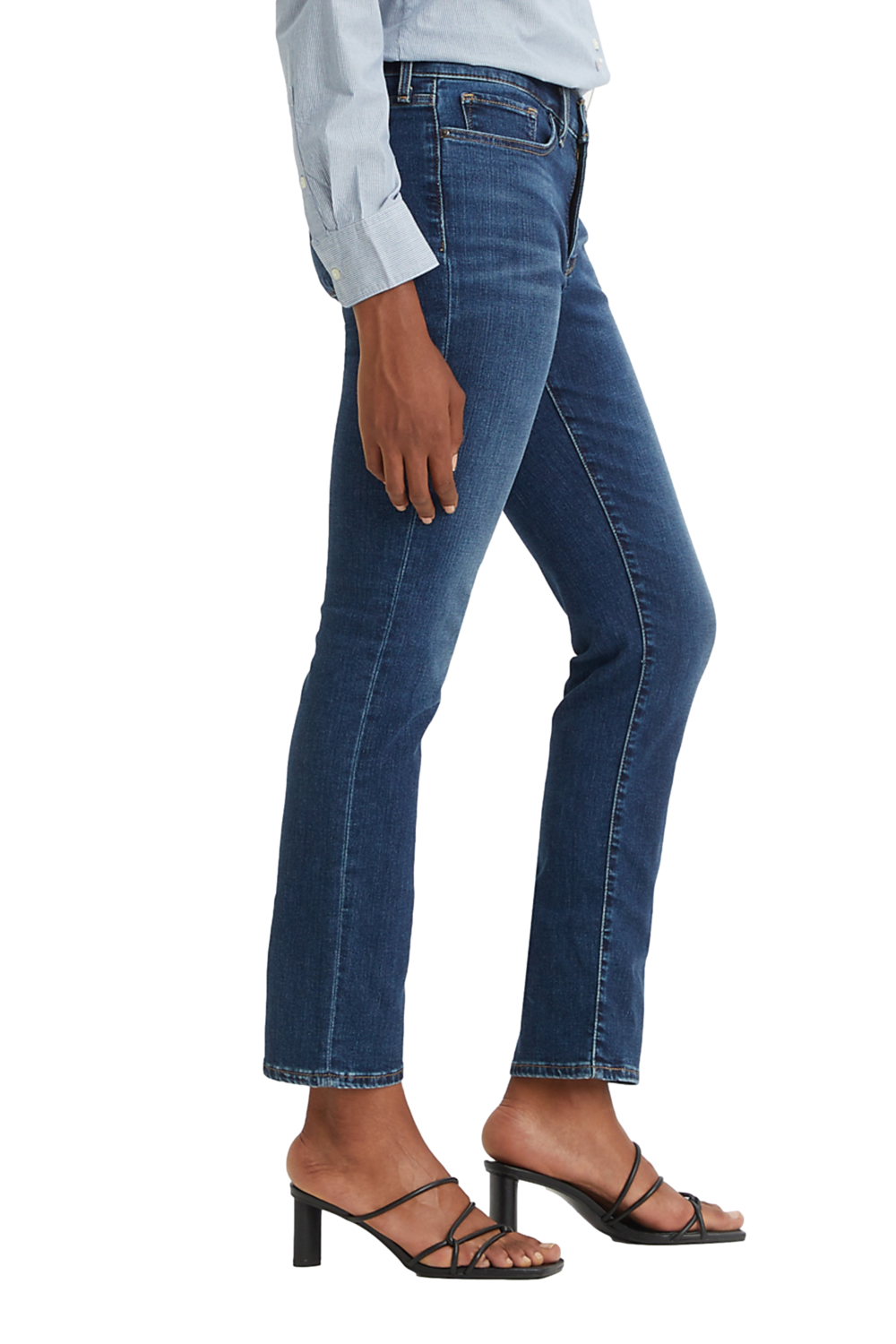 JEANS MUJER 314 SHAPING STRAIGHT AZUL LEVIS 19631-0161 - 2