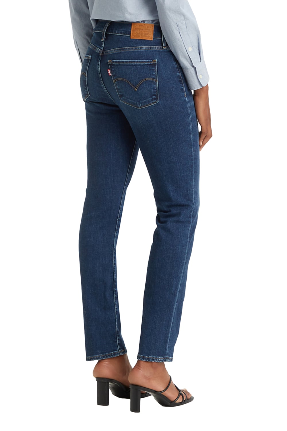JEANS MUJER 314 SHAPING STRAIGHT AZUL LEVIS 19631-0161 - 3