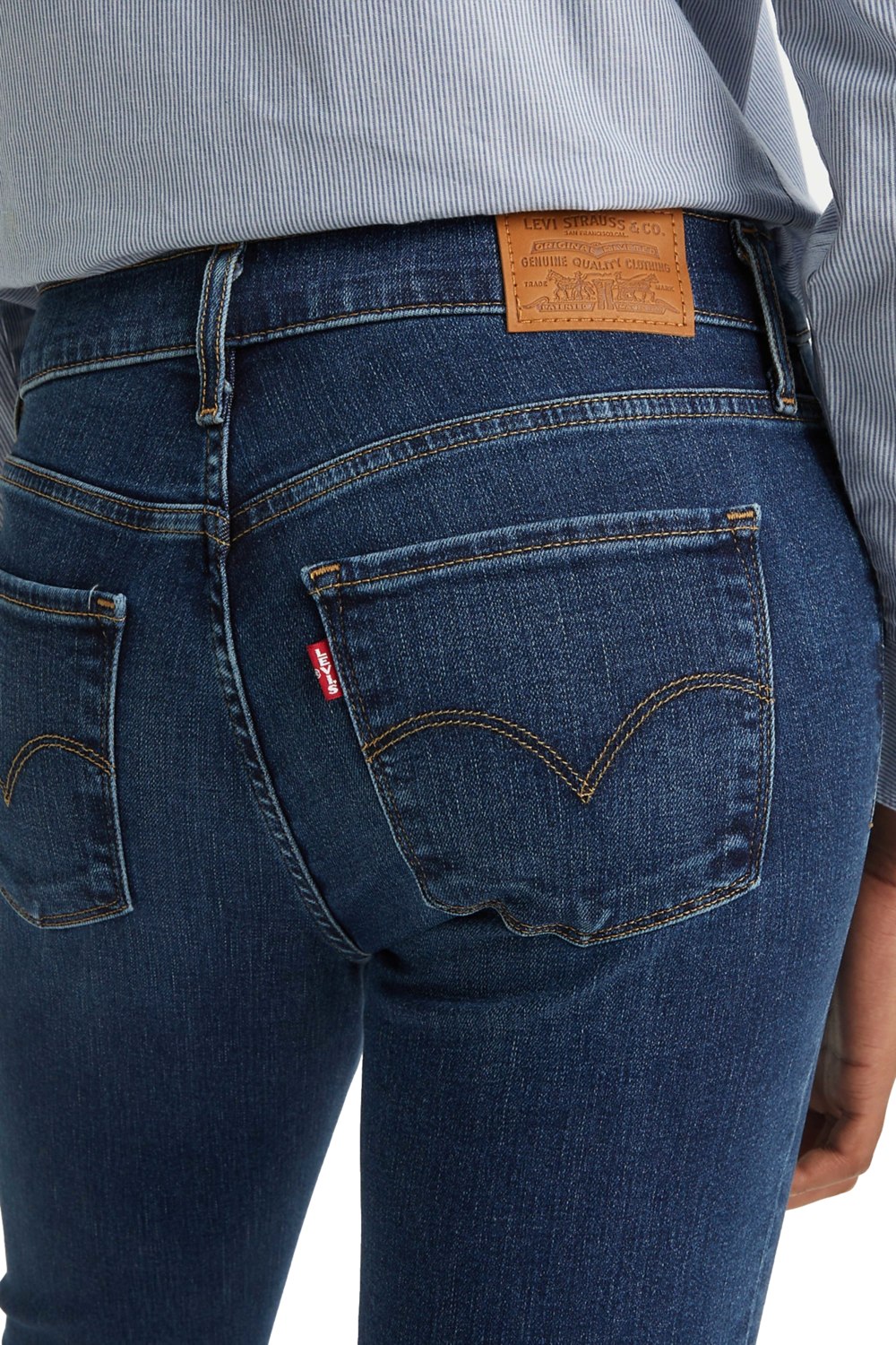 JEANS MUJER 314 SHAPING STRAIGHT AZUL LEVIS 19631-0161 - 5