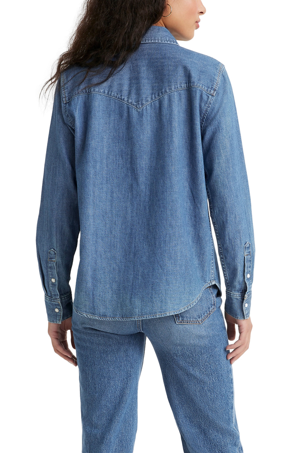 CAMISA ALGODÓN MUJER LEVIS AZUL ICONIC WESTERN 16786-0017 - 2