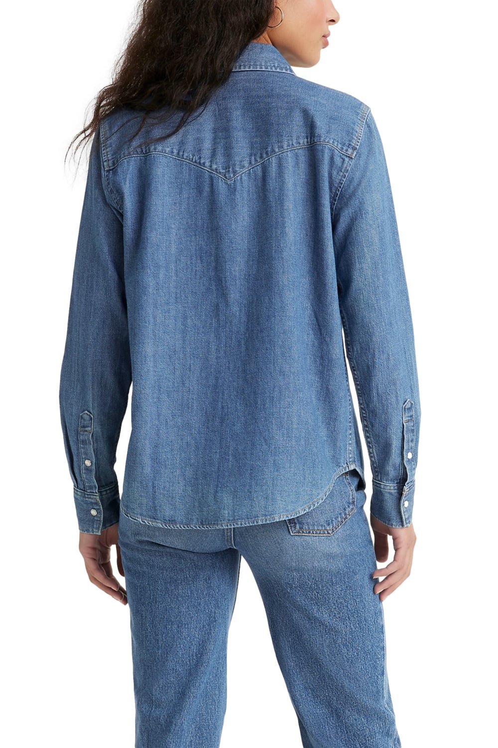 CAMISA ALGODÓN MUJER LEVIS AZUL ICONIC WESTERN 16786-0017 - 2