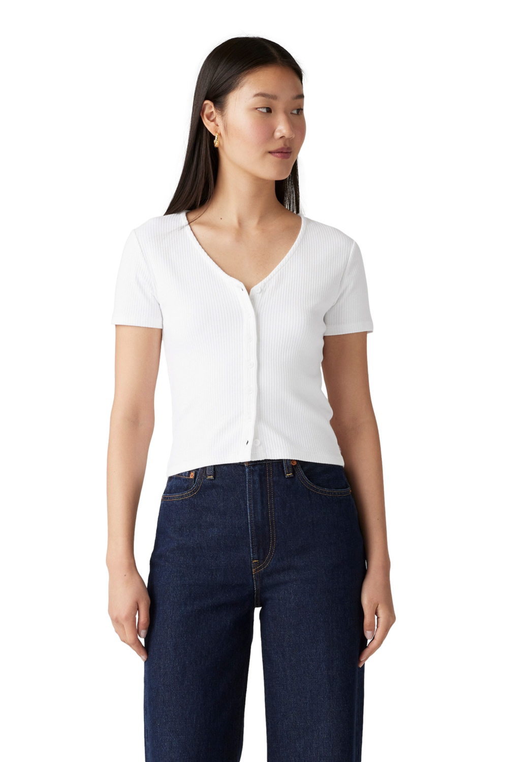 POLERA MUJER DARLENE BLANCO LEVIS A8782-0001 - 1