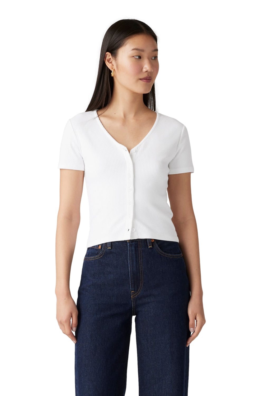 POLERA MUJER DARLENE BLANCO LEVIS A8782-0001 - 1