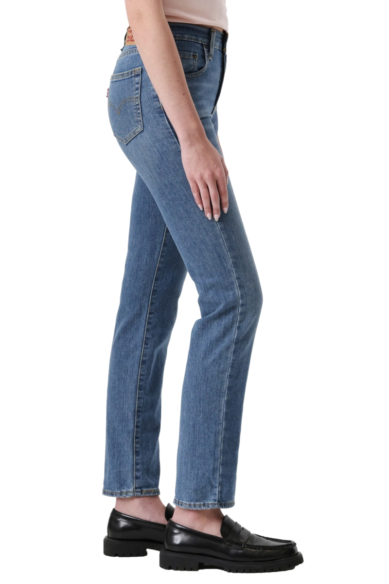 JEANS MUJER 724 HIGH RISE STRAIGHT AZUL LEVIS 18883-0311 - 2