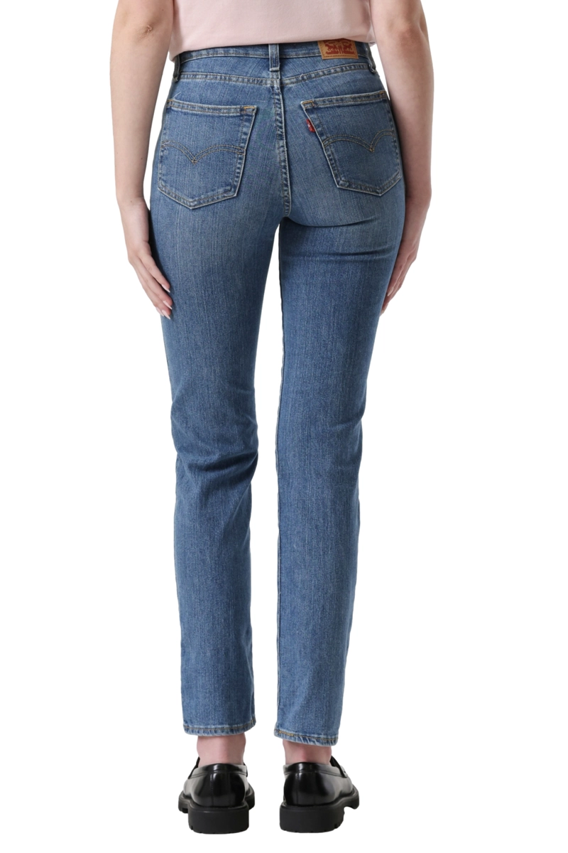 JEANS MUJER 724 HIGH RISE STRAIGHT AZUL LEVIS 18883-0311 - 3