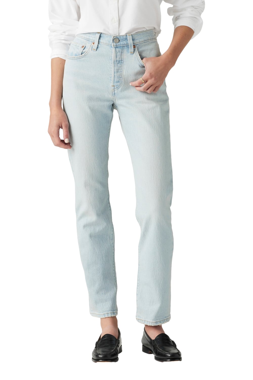 JEANS MUJER 501 AZUL LEVIS 12501-0557 - 1